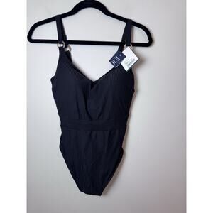 PRIMA DONNA SAHARA PADDED ONE-PC SWIMSUIT BLACK SZ 34G (UK) 34I (US) NWT